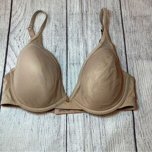 ThirdLove 24/7 Classic Contour Plunge Bra size 34D Tan